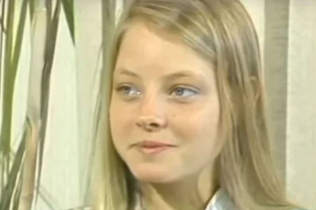 Jodie Foster a los 17 años.
