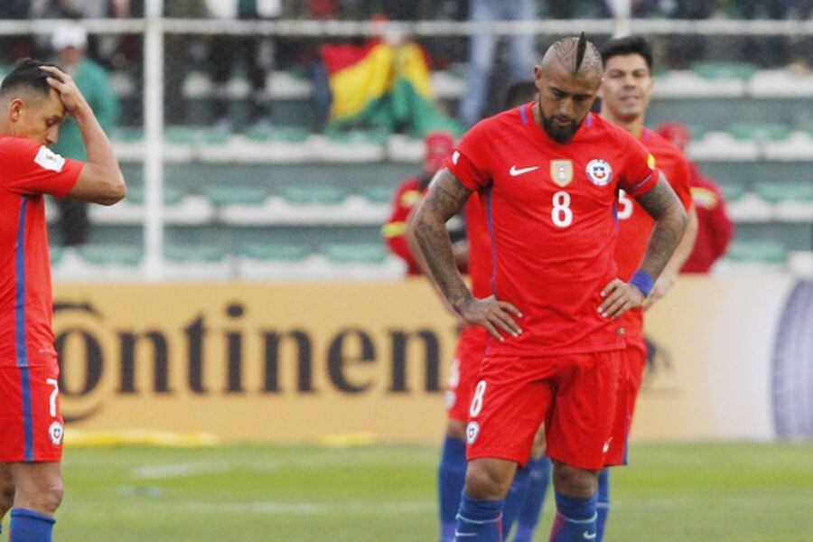 Bolivia vs Chile, clasificatorias Mundial Rusia 2018.