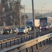 Persecución en Ruta 5 Sur: Carabineros logra recuperar camión robado en Renca con millonaria carga
