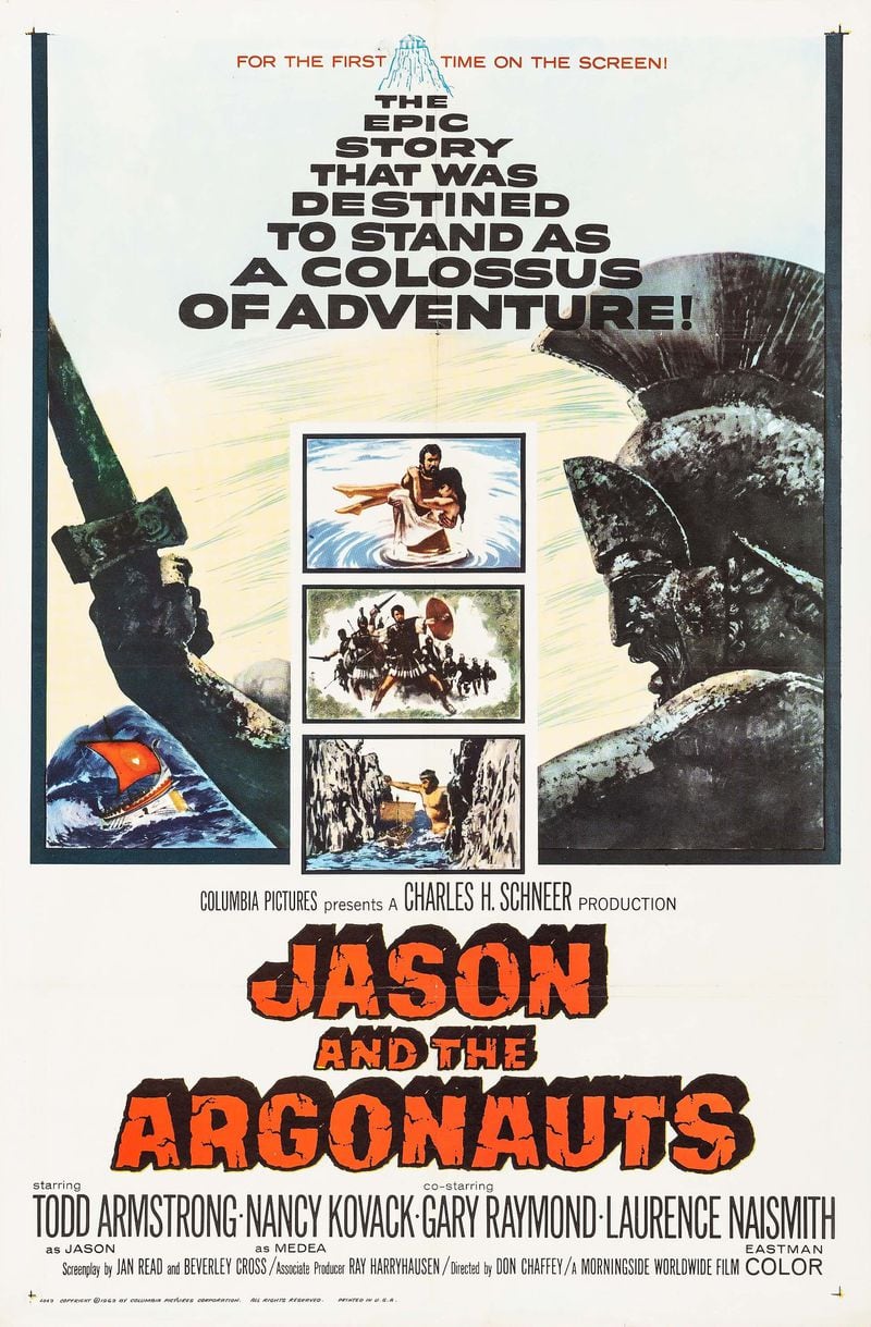 Poster de Jasón y los argonautas (Don Chaffey, 1963)