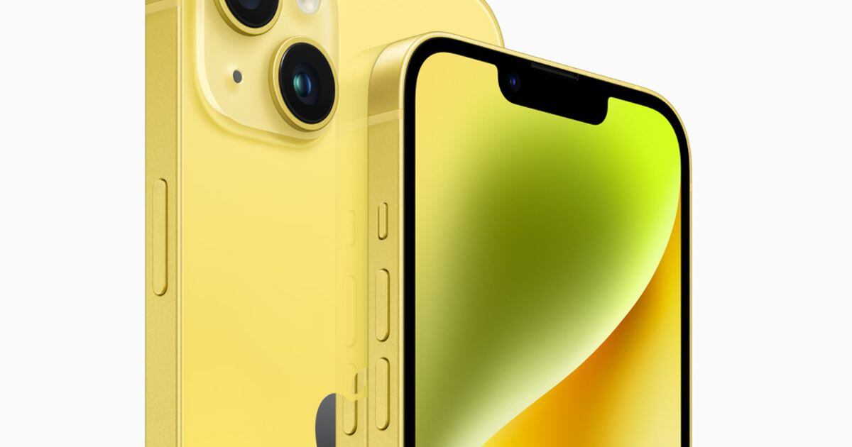 Amarillo maravilloso Apple presenta los nuevos iPhone 14 y iPhone 14 Plus -  Apple (LA)