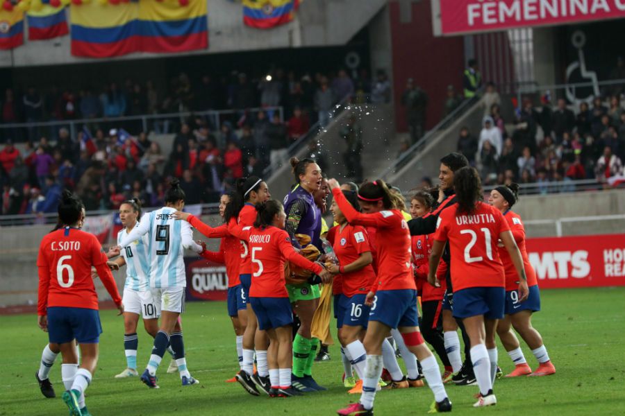 Chile, La Roja, Fútbol femenino, Copa América
