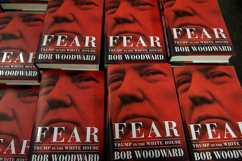 Lanzamiento del libro de Bob Woodward sobre la presidencia de Donald Trump