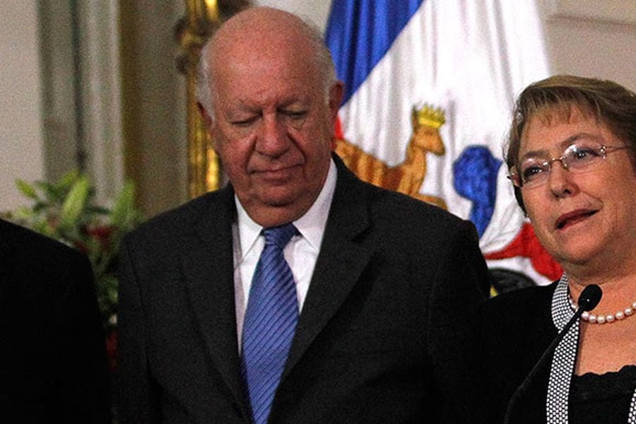 Michelle Bachelet y Ricardo Lagos