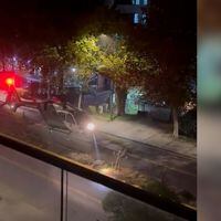 Helicóptero aterrizó por una emergencia en plena calle en Providencia