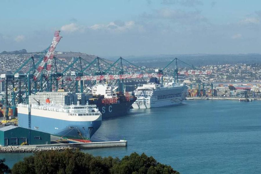 SAN ANTONIO  Norwegian Sun primer crucero de pasajeros que llega al puerto de San Antonio