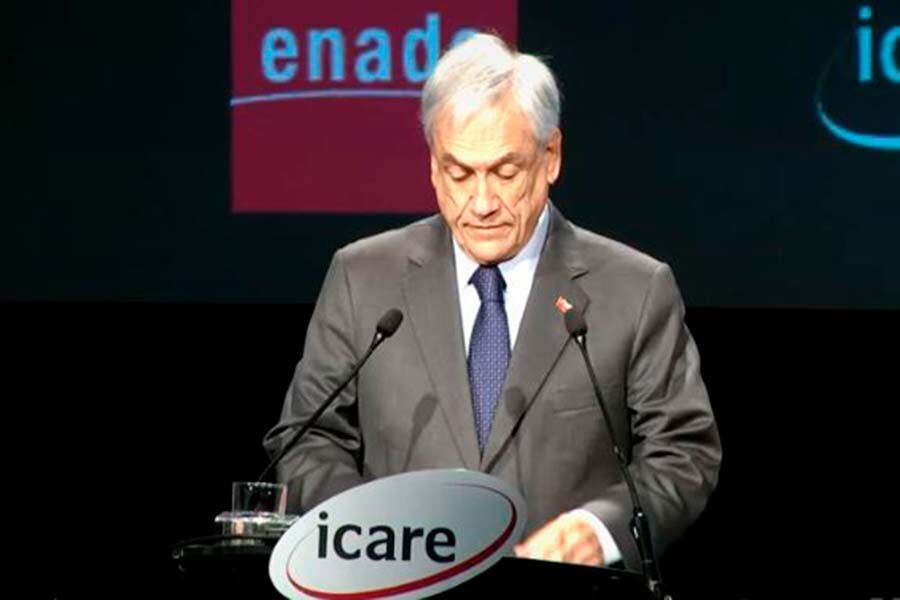 El Presidente de la República, Sebastián Piñera.