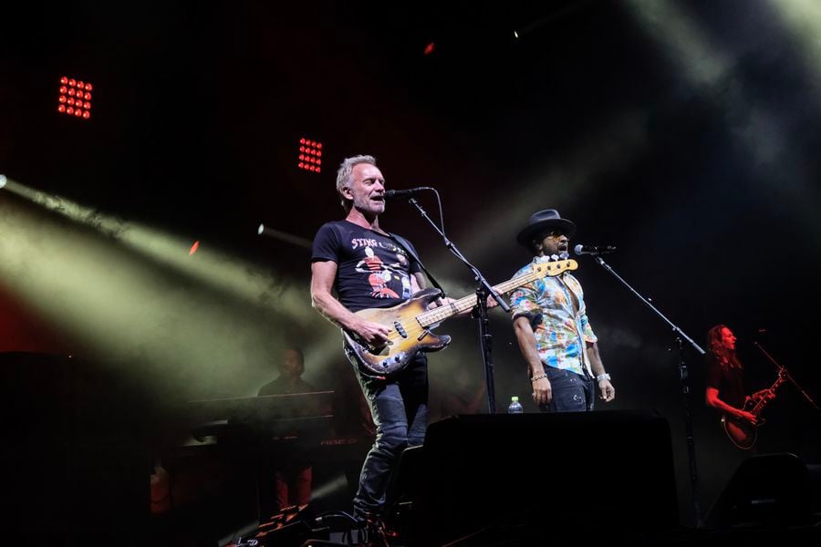 STING AND SHAGGY EN CHILE