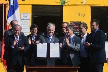 Presidente Sebastian Piñera anuncia la Agenda de Productividad y Competitividad