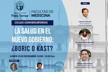 Ciclo de conversatorios La salud en el nuevo Gobierno: ¿Boric o Kast?