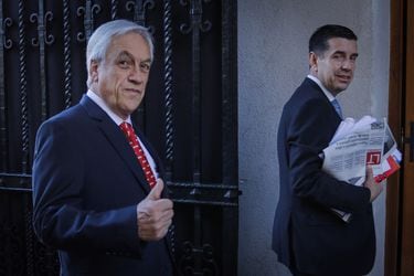Las imágenes de Sebastian Piñera durante el estallido social