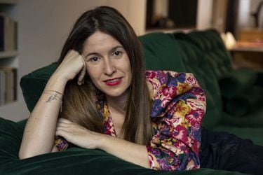 Nuria Labari, autora española. Fotografía de Lisbeth Salas.