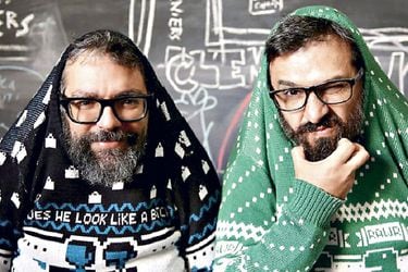 Liniers y Montt, el retorno del humor gráfico en vivo