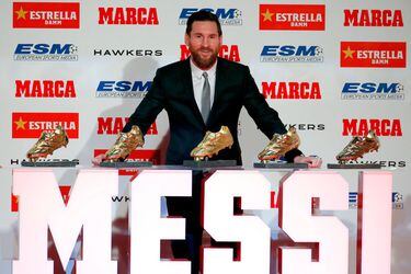 Lionel Messi, Bota de Oro