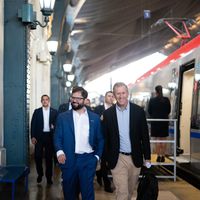 “Queremos que los trenes retomen el lugar que les corresponde en este siglo XXI”: Boric inaugura servicio de tren rápido Santiago-Talca 