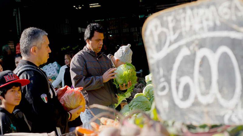 Alimentos, feria, verduras