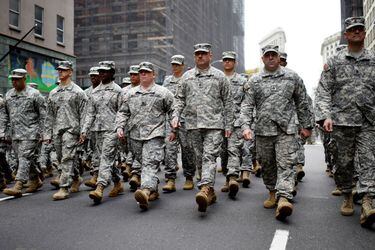 desfile militar EE.UU.