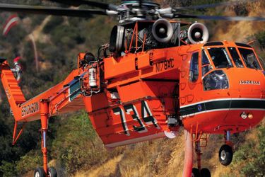 Ecocopter llega a combatir incendios en Chile.
