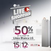 Hasta 55% de descuento: LG Electronics sorprende con Live Shopping