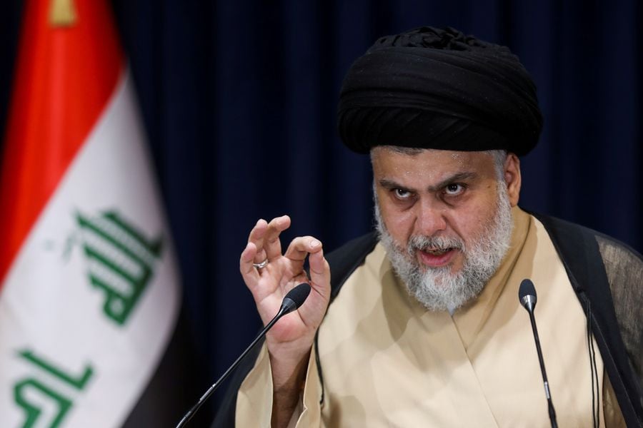Clérigo chiita Moqtada al-Sadr emerge como figura clave después de las  elecciones en Irak - La Tercera