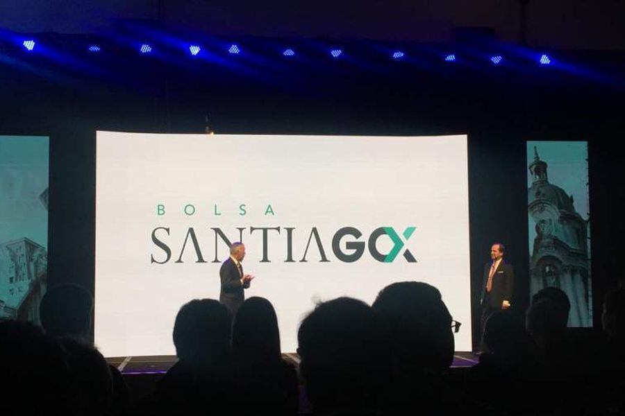 Nuevo logo de la Bolsa de Santiago