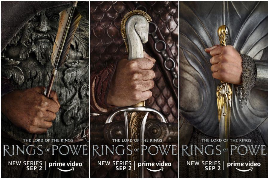 The Rings of Power, la serie de El Señor de los Anillos presenta nuevos  pósters - La Tercera