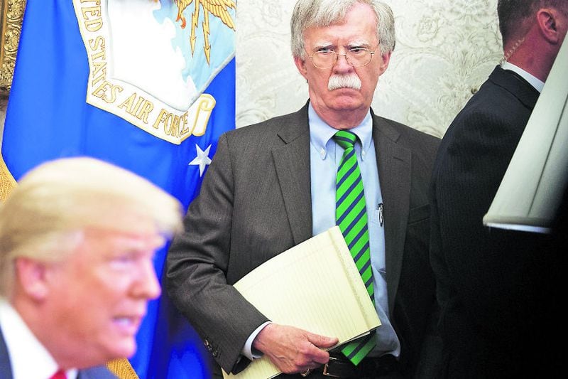 National Security Adviser John Bolton stand (41720116)