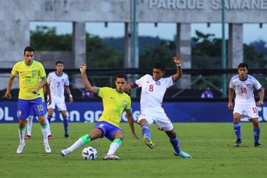 Duro debut en el Sudamericano: Brasil fue demasiado para la Roja Sub 17