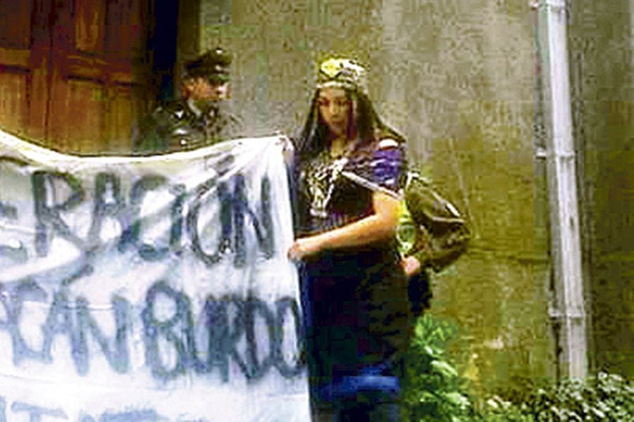 manifestación catedral de concepción