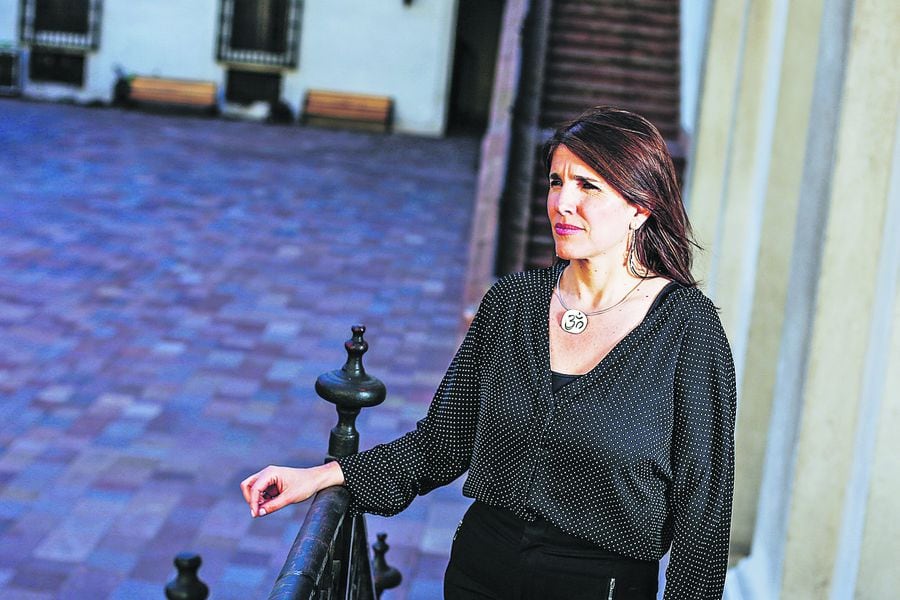 Paula Narvaez vocera de gobierno.