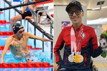 Alberto Abarza consiguió una medalla de oro y dos de plata en su participación en los Juegos Paralímpicos de Tokio 2020.