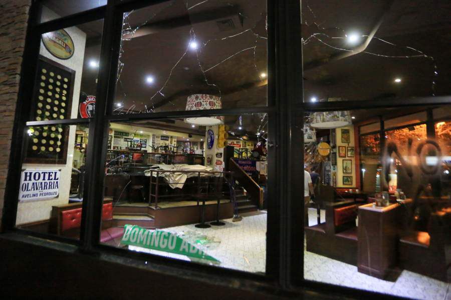 Saqueos en Providencia