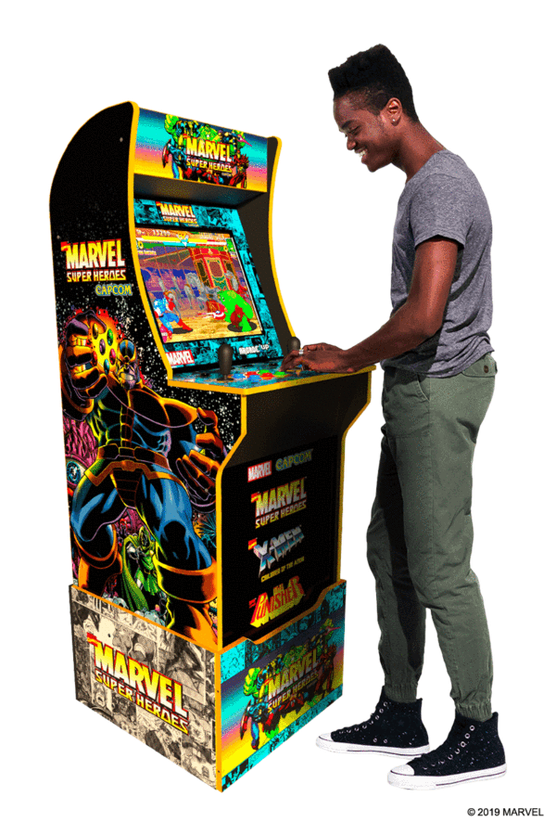 Anuncian increíble arcade especial con juegos Marvel de ...