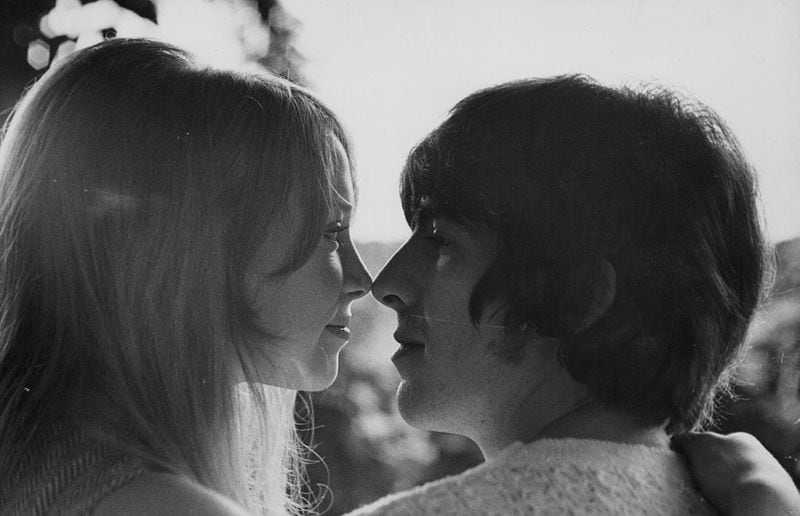 George Harrison And Patti Boyd