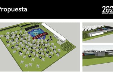Imágenes virtuales del proyecto inmobiliario del Club Social y Deportivo Colo Colo