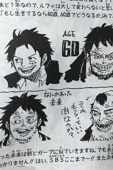 Eiichiro Oda Dibuja Como Lucirian Luffy Y Ace Con 40 Y 60 Anos La Tercera