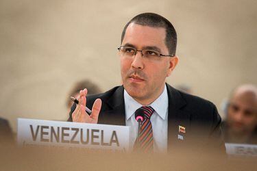 Jorge Arreaza, canciller de Venezuela.