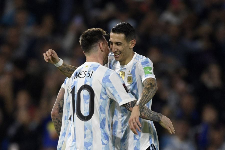 Lionel Messi y Ángel di María son unas de las principales armas de Argentina para el Mundial de Qatar 2022
