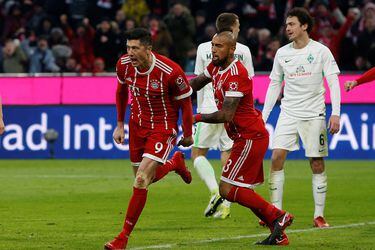 Bayern Munich, Arturo Vidal, Robert lewandowski