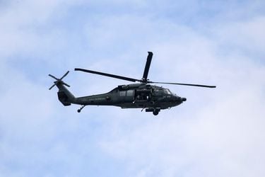 Reportan ataque al helicóptero en que viajaba el Presidente de Colombia: no hay heridos