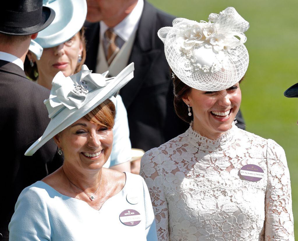Kate Middleton and her mom