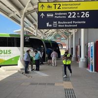 Ministerio de Transportes y Nuevo Pudahuel inauguran estación de buses en aeropuerto de Santiago