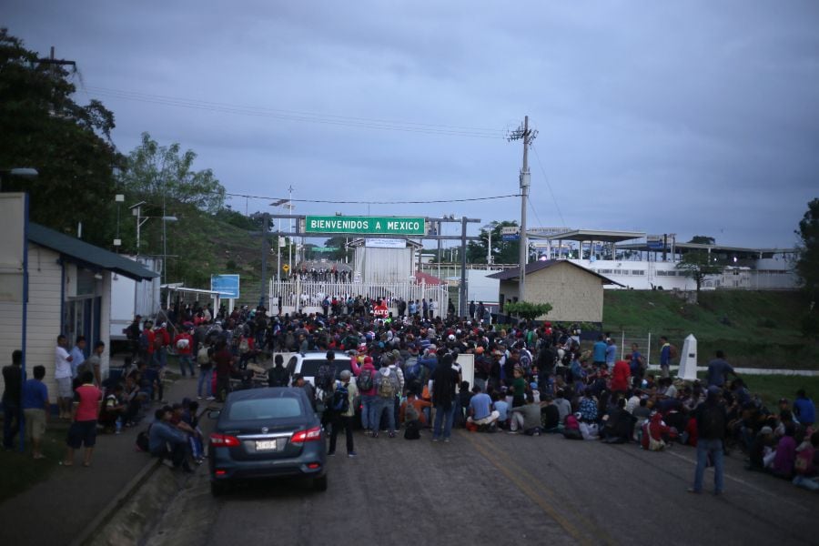Frontera entre Guatemala y México