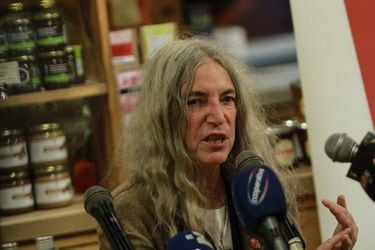 Patti Smith en Chile: "Los artistas pueden inspirar, pero es la gente la que hace los cambios"
