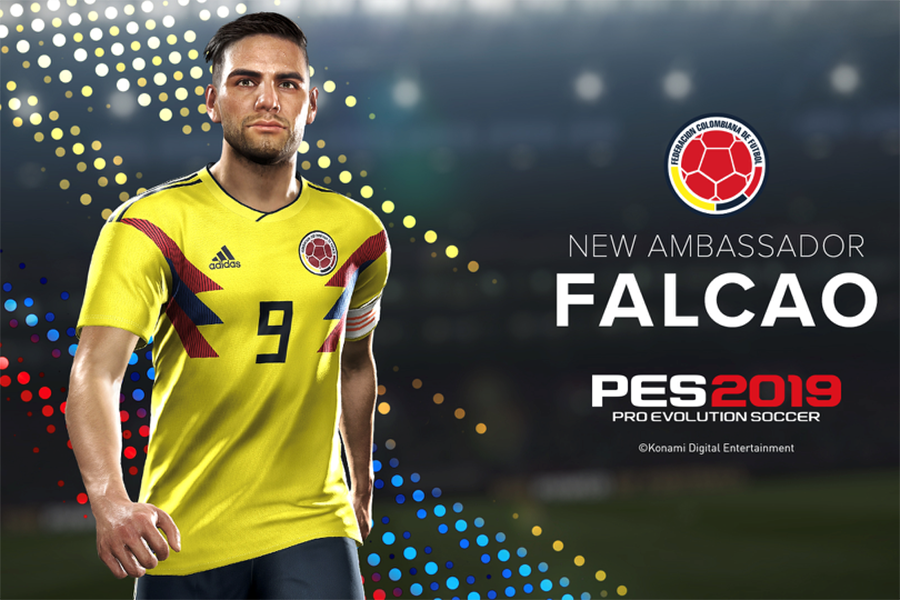 Falcao acompañará a Coutinho en la portada de PES 2019 - La Tercera