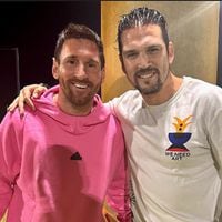 El casual y divertido encuentro entre Mark González y Lionel Messi en Miami