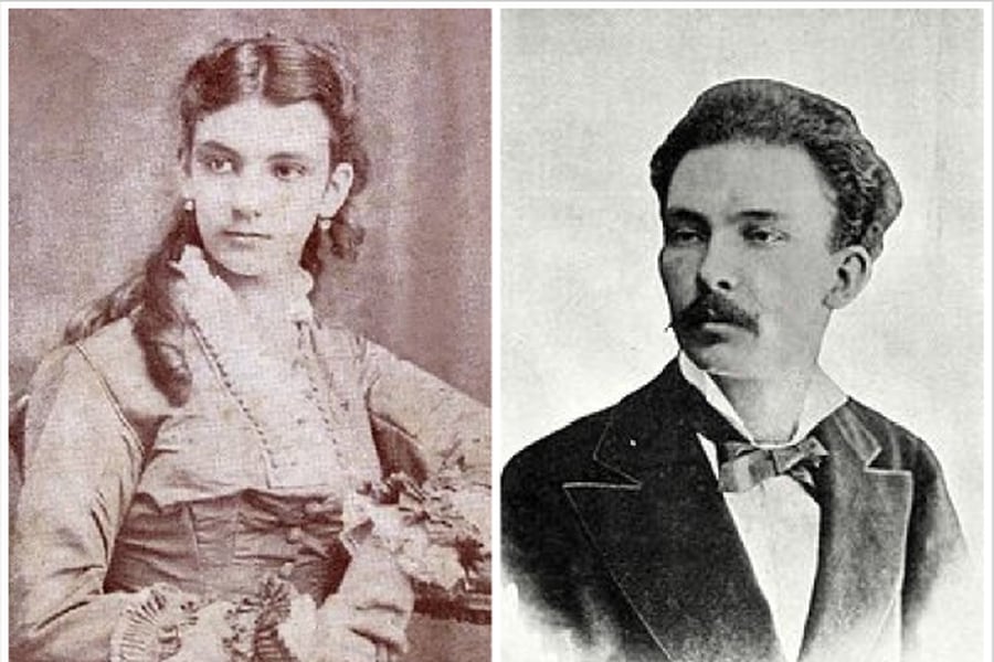 María García Granados y José Martí