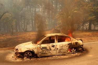 Biobío: gobierno informa 151 viviendas afectadas por los incendios y más de 600 damnificados