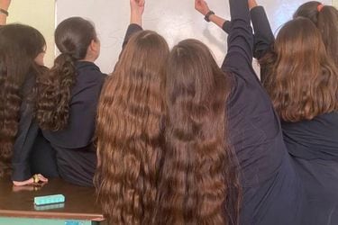 La protesta de las iraníes se extiende a los colegios secundarios