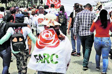 A member of the ex-guerilla FARC political (41575914)